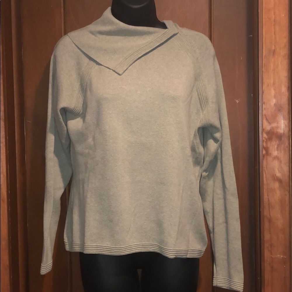 Jeanne Pierre Grey Sweater